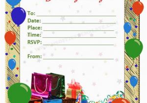 How to Create Birthday Invitation Card for Free Microsoft Office Templatesbirthday Invitation Card