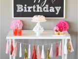 How to Decorate Birthday Party Table Free Happy Birthday Backdrop I Heart Nap Time