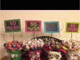 How to Decorate for 50th Birthday Party Centerpieces for 50th Birthday Party Party Ideas