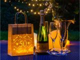 How to Decorate for A 50th Birthday Party 50th Birthday Party Decoration Lantern Bag by Baloolah