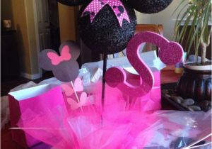 How to Decorate Minnie Mouse Birthday Party Minnie Mouse Table Decorations Ideas Easy Inspire