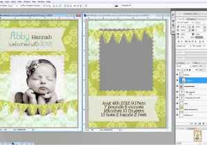 How to Design Birthday Invitations In Photoshop Create 5×7 Photo Cards In Photoshop Youtube