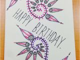 How to Draw A Birthday Card Hand Drawn Birthday Card by Cardsbys On Etsy 5 00