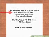 How to Invite Birthday Party Invitation Email How to Write A Birthday Invitation 14 Steps with Pictures