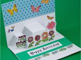 How to Make A 3d Birthday Card Out Of Paper Step Pop Up Cards Greeting Card Ideas Aunt Annie 39 S Crafts