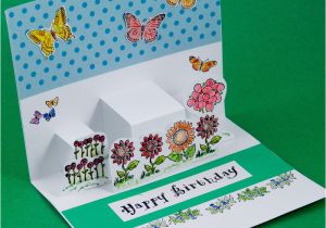 How to Make A 3d Birthday Card Out Of Paper Step Pop Up Cards Greeting Card Ideas Aunt Annie 39 S Crafts