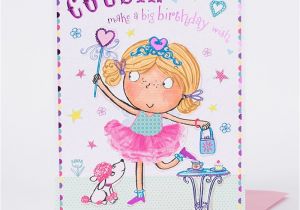 How to Make A Big Birthday Card Birthday Card Cousin Make A Big Birthday Wish Only 89p