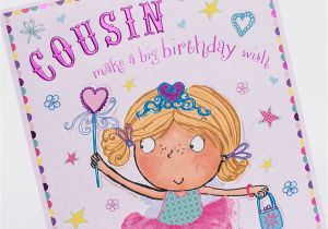 How to Make A Big Birthday Card Birthday Card Cousin Make A Big Birthday Wish Only 89p