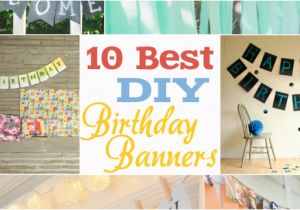 How to Make A Birthday Banner Homemade 10 Best Diy Birthday Banners Design Dazzle