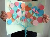 How to Make A Birthday Banner Homemade How to Diy Creative Happy Birthday Banner and Balloon Card