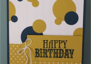 How to Make A Birthday Card for A Boy Just Julie B 39 S Stampin 39 Space Quick N Easy Birthday Card