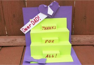 How to Make A Birthday Card for Dad How to Make A Greeting Card for Dad Pop Up Handmade Cards