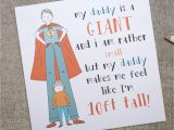 How to Make A Birthday Card for Dad My Daddy is A Giant Greeting Card for Dad Ideal Birthday