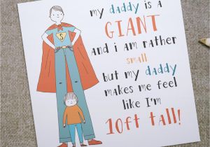 How to Make A Birthday Card for Dad My Daddy is A Giant Greeting Card for Dad Ideal Birthday
