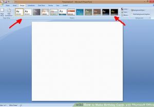 How to Make A Birthday Card On Microsoft Word How to Make Birthday Cards with Microsoft Office with