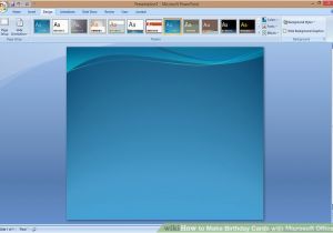 How to Make A Birthday Card On Microsoft Word How to Make Birthday Cards with Microsoft Office with