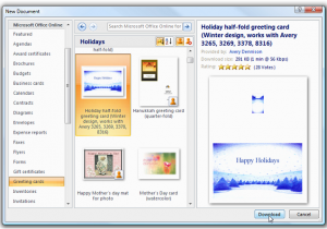 How to Make A Birthday Card On Microsoft Word Make Your Last Minute Holiday Cards with Microsoft Word