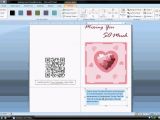 How to Make A Birthday Card On Microsoft Word Ms Word Tutorial Part 1 Greeting Card Template