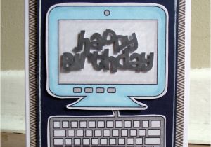 How to Make A Birthday Card On the Computer Happy Birthday Dad A Simple Card Made Using the Monitor