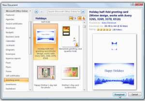 How to Make A Birthday Card On Word Make Your Last Minute Holiday Cards with Microsoft Word