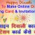 How to Make A Birthday Card Online for Free How to Make Online Diwali Greeting Card and Invitation