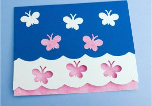 How to Make A Birthday Card Out Of Paper Card Making Idea Scalloped Edge Card Tutorial Greeting