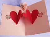 How to Make A Birthday Card Out Of Paper Easy Pop Up Heart Card Making Tutorial to Make with Kids