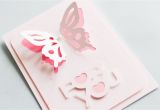 How to Make A Birthday Card Out Of Paper How to Make Greeting Card with butterfly Step by Step