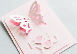 How to Make A Birthday Card Out Of Paper How to Make Greeting Card with butterfly Step by Step