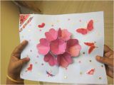 How to Make A Birthday Card Out Of Paper Pop Up Flower Card