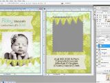 How to Make A Birthday Invitation In Photoshop Create 5×7 Photo Cards In Photoshop Youtube