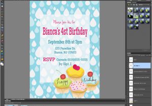 How to Make A Birthday Invitation In Photoshop Lauren Likes to Draw Tutorial Make Your Own Invites with