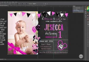 How to Make A Birthday Invitation In Photoshop Making A Birthday Invitation In Photoshop First Birthday