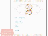 How to Make A Birthday Invitation Online for Free 41 Printable Birthday Party Cards Invitations for Kids