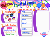 How to Make A Birthday Invitation Online for Free Birthday Invites Create Birthday Invitations Free