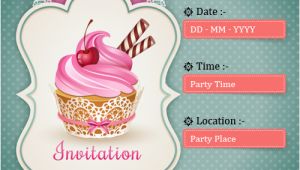 How to Make A Birthday Invitation Online for Free Child Birthday Party Invitations Cards Wishes Greeting Card