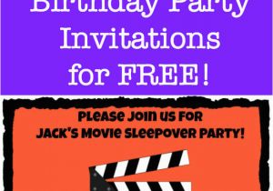How to Make A Birthday Invitation Online for Free How to Create Birthday Party Invitations Using Picmonkey