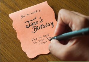 How to Make A Birthday Invite 3 Ways to Create Your Own Birthday Invitations Wikihow