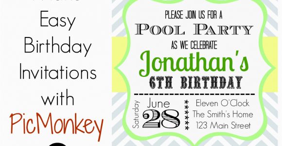 How to Make A Birthday Invite How to Make Birthday Invitations In Easy Way Birthday