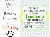 How to Make A Birthday Party Invitation How to Make Birthday Invitations In Easy Way Birthday