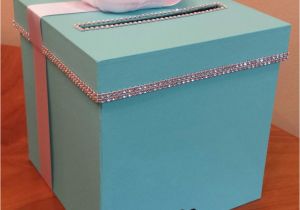 How to Make A Card Box for A Birthday Party Card Box with Personalization for A Wedding Baby Shower