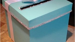 How to Make A Card Box for A Birthday Party Card Box with Personalization for A Wedding Baby Shower