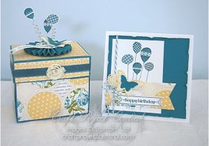How to Make A Card Box for A Birthday Party Create with Christy Birthday Explosion Box Greeting Card