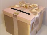 How to Make A Card Box for A Birthday Party Wedding Card Box Champagneblush Pink and Ivory by Bwithustudio