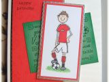 How to Make A Football Birthday Card Handmade by Tillymint Football Birthday Card