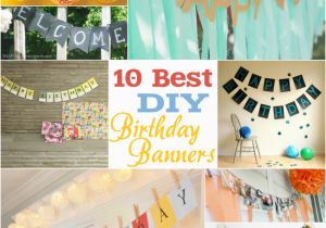 How to Make A Happy Birthday Banner 10 Best Diy Birthday Banners Design Dazzle