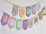 How to Make A Happy Birthday Banner Diy Birthday Banner with Patterned Paper