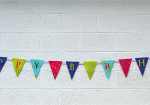 How to Make A Happy Birthday Banner How to Make A Fabric Happy Birthday Banner Using A Cricut