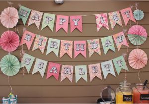 How to Make A Happy Birthday Banner Of Paper 15 Adorable Diy Birthday Banners