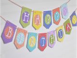 How to Make A Happy Birthday Banner Of Paper Diy Birthday Banner with Patterned Paper